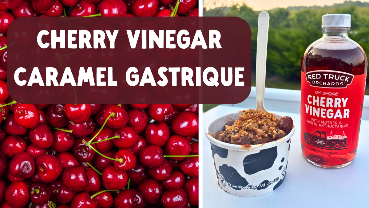 Cherry Vinegar Caramel Gastrique