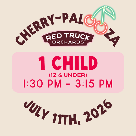 1:30pm Seating at Cherry-Palooza 7/11/2026